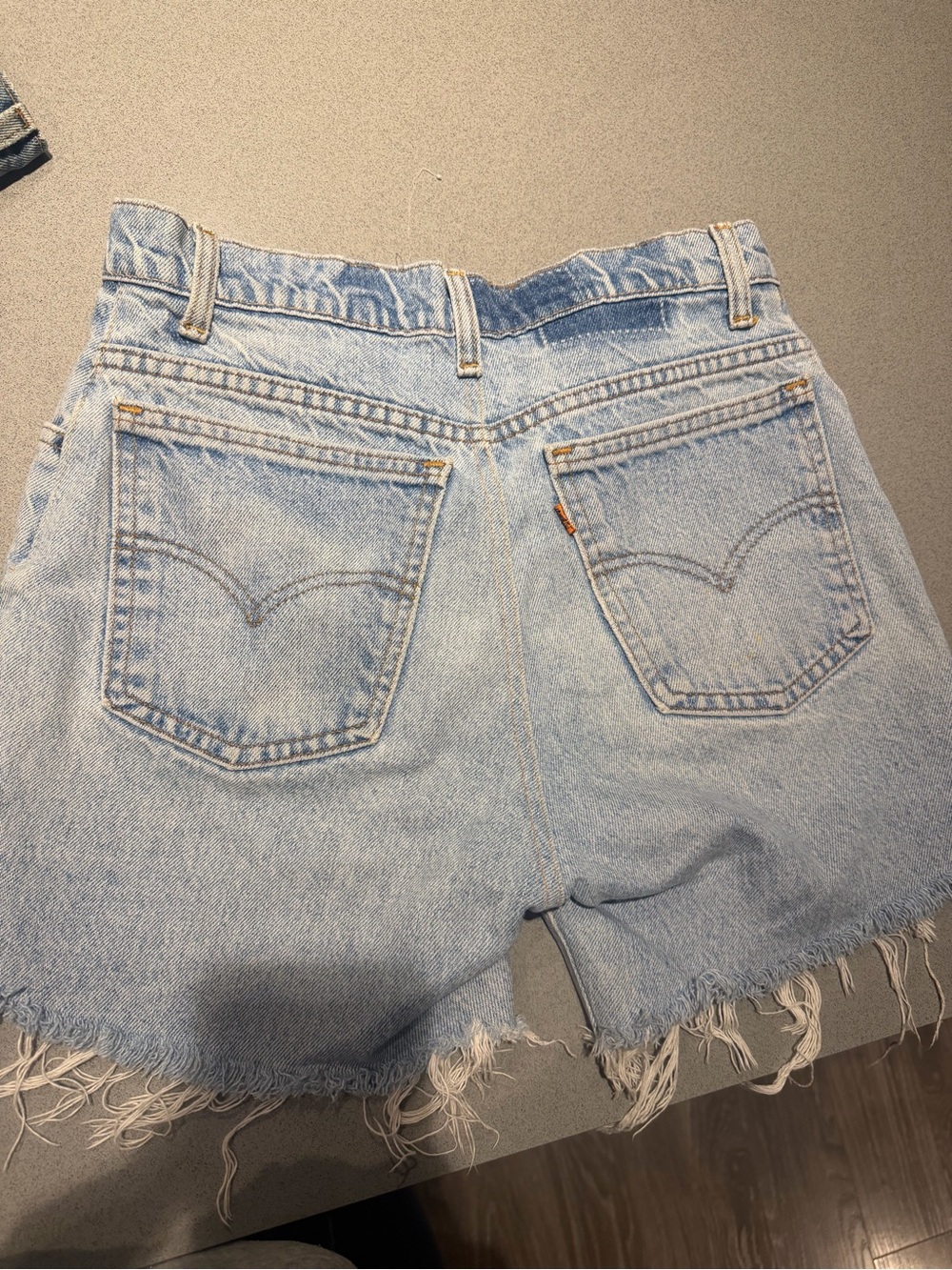 The Vintage Twin Classic Light Wash Denim High Waisted Levi’s